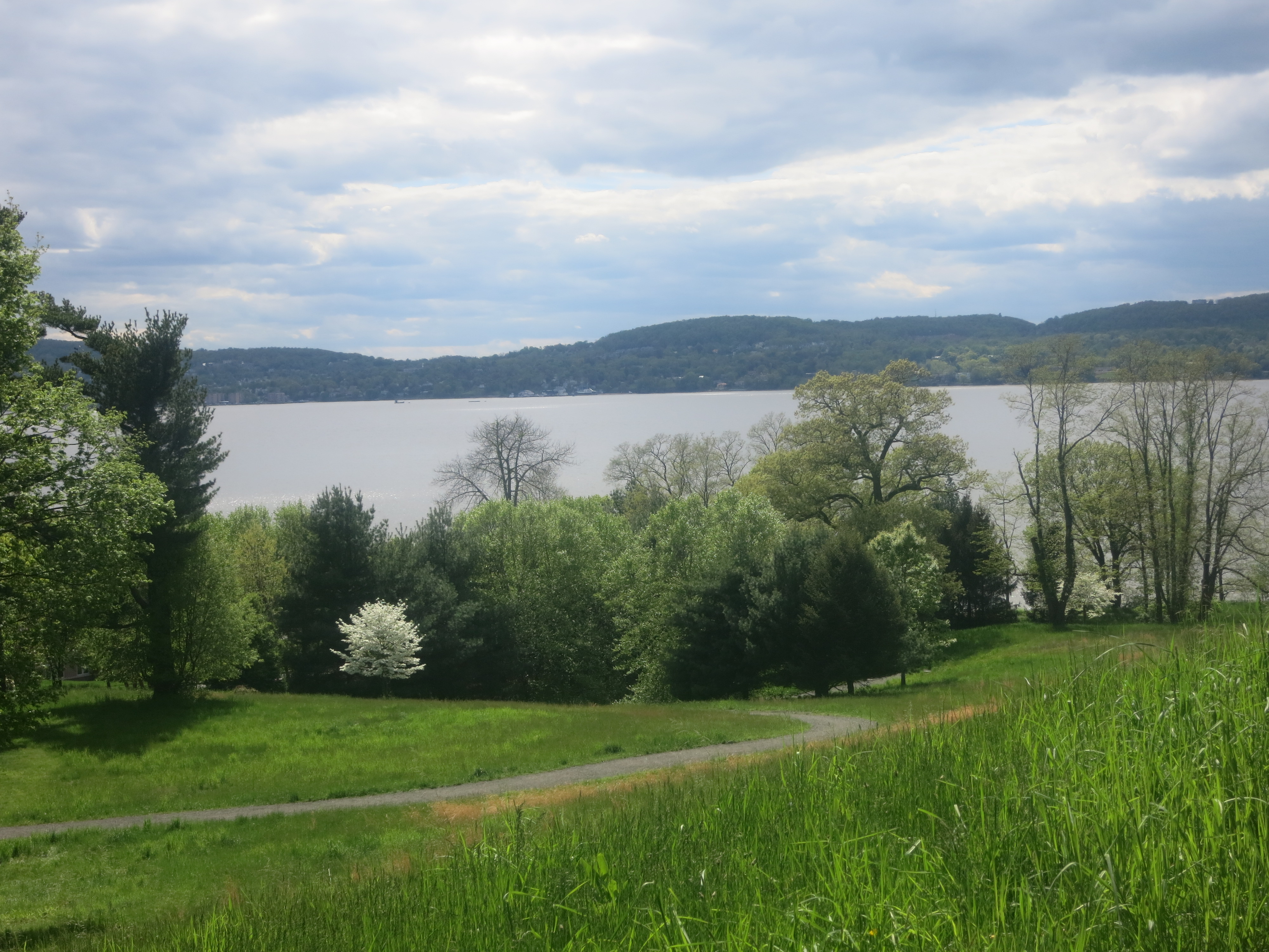 View across the Hudson River from Rockwood Hall - Photo by Daniel Chazin