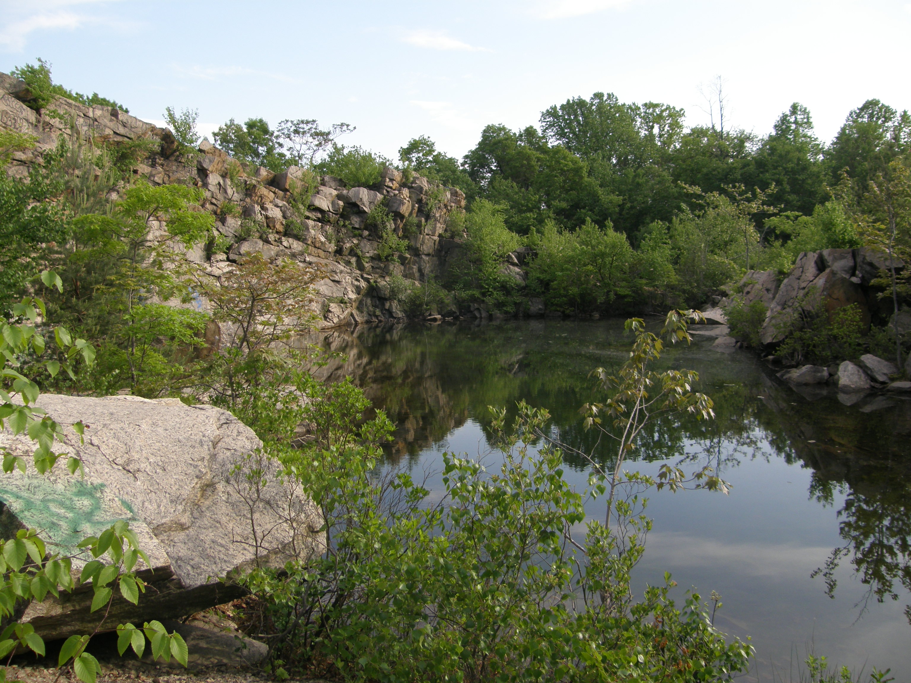 Quarry at Cranberry Lake Photo: Jane Daniels