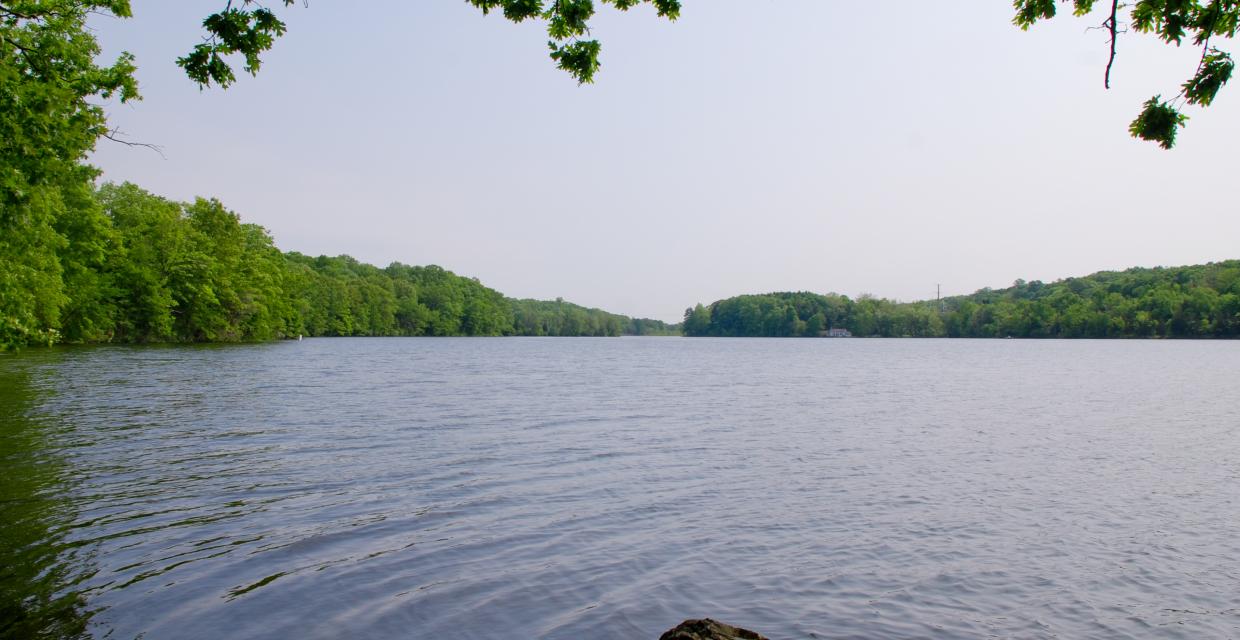 View of Lake Aeroflex in Kittatinny Valley State Park - Photo credit: Jeremy Apgar