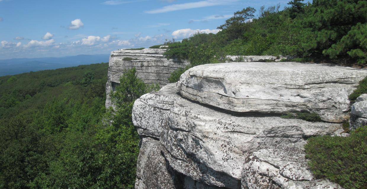 Cliffs of the Shawangunks - Sam's Point Preserve - Photo credit: Daniel Chazin