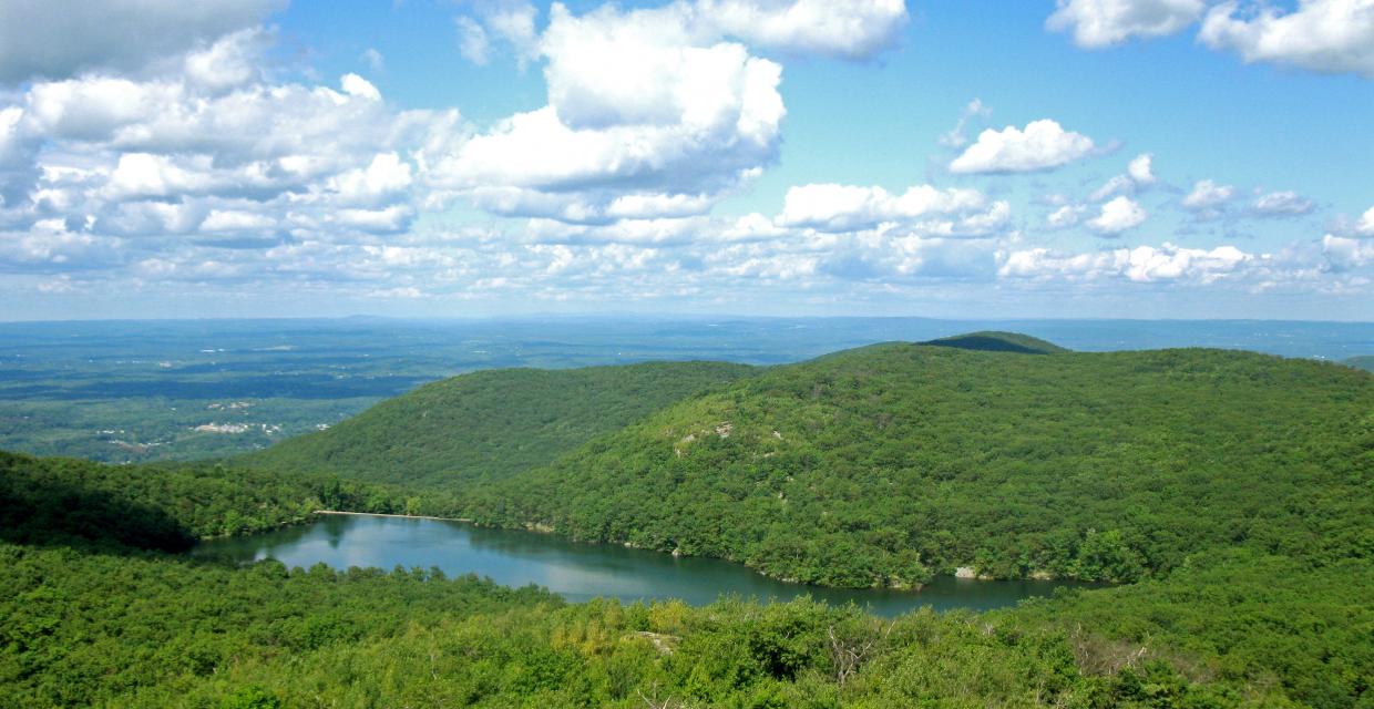 Beacon Reservoir from the Mount Beacon Fire Tower - Photo credit: Daniel Chazin