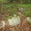 Discarded unfinished pedistal Photo: Jane Daniels