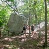 Hikers at Bear Rock - Photo credit: Daniel Chazin