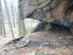 Stockbridge Cave Shelter. Photo by Daniel Chazin.